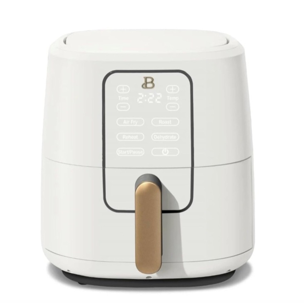NEW Beautiful 6Qt Air Fryer| TurboCrisp + Touch Display by Drew Barrymore